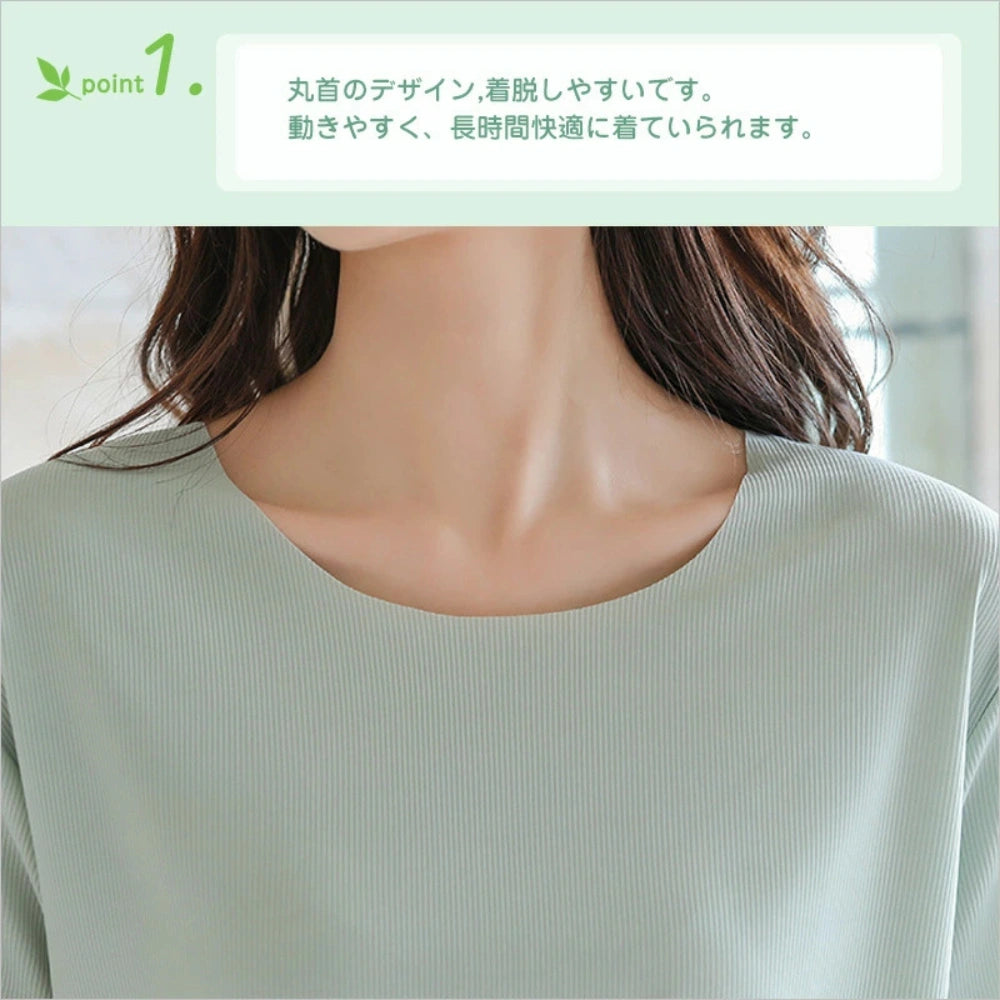 【話題沸騰中】楽冷感パジャマ™|接触冷感|涼感|ひんやり快適