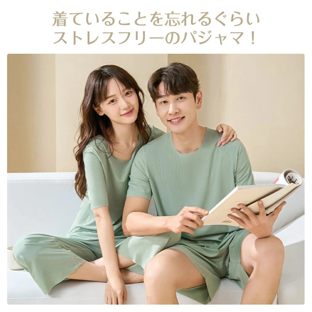 【話題沸騰中】楽冷感パジャマ™|接触冷感|涼感|ひんやり快適