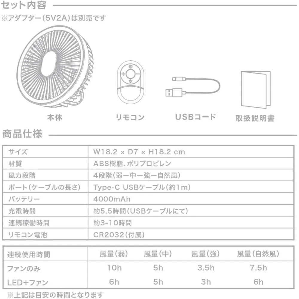【最新型】楽すず扇風™|コードレス|卓上・壁掛け・吊り下げ対応