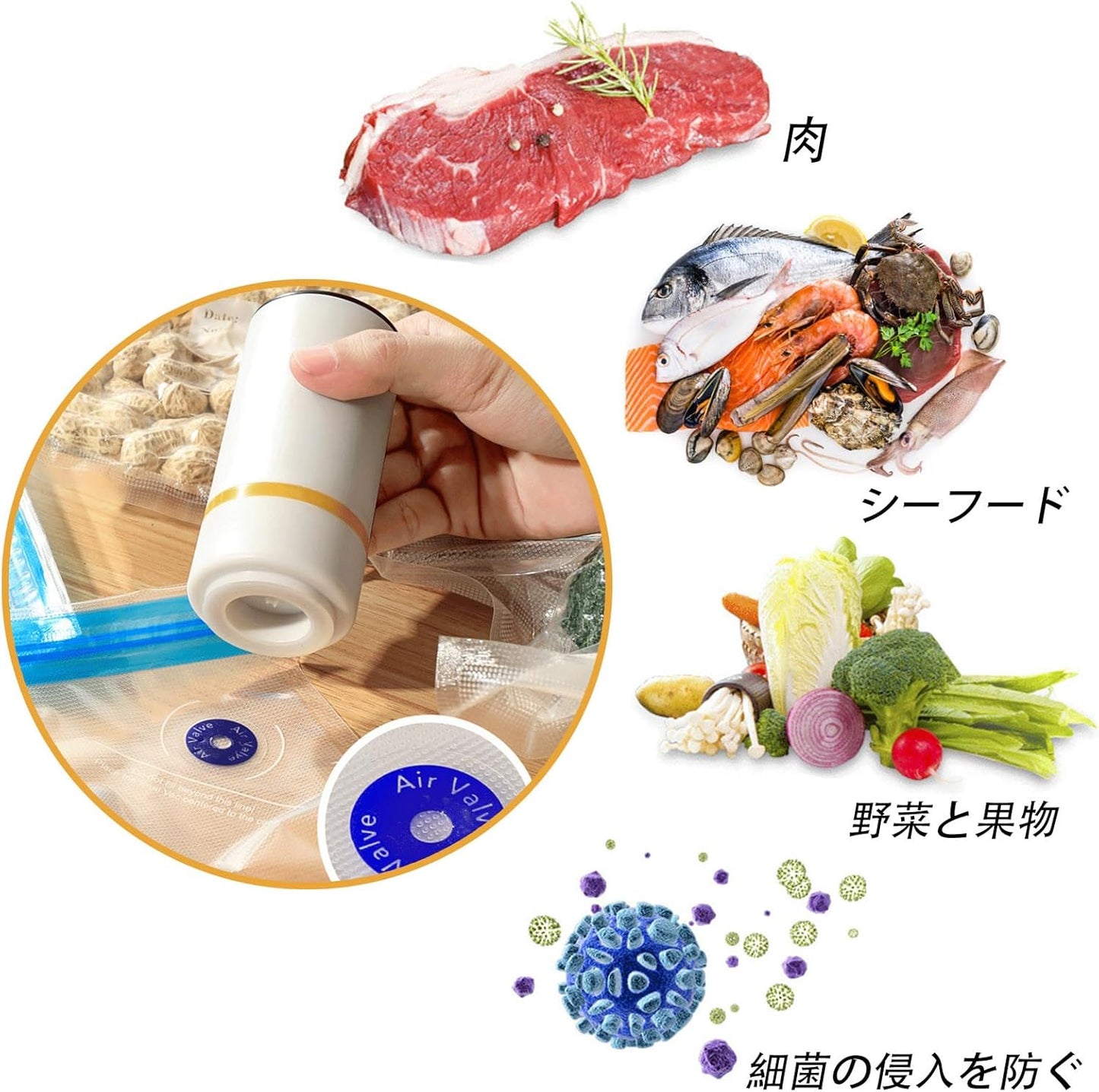 RakuVac Pro™ 楽真空シーラープロ™