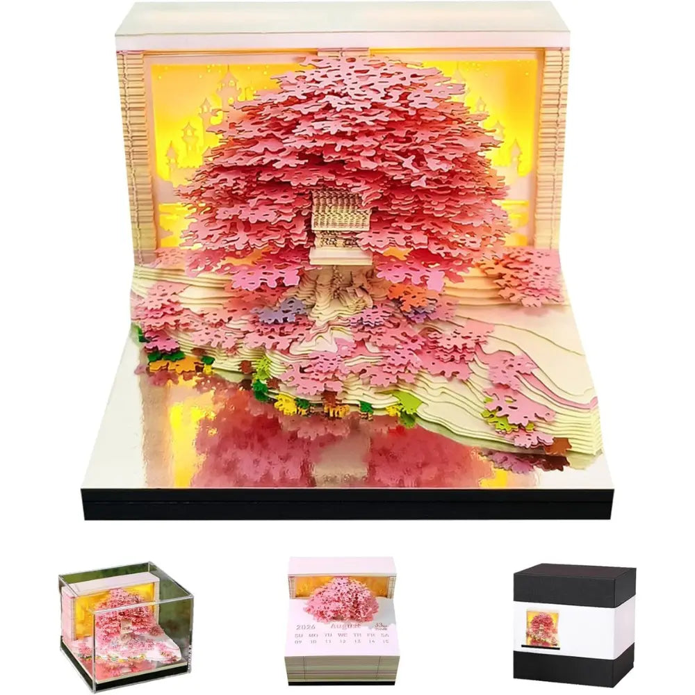 バレンタイン限定】☆楽メモレンダー3D桜™〈2026年版〉 – 楽デコ屋